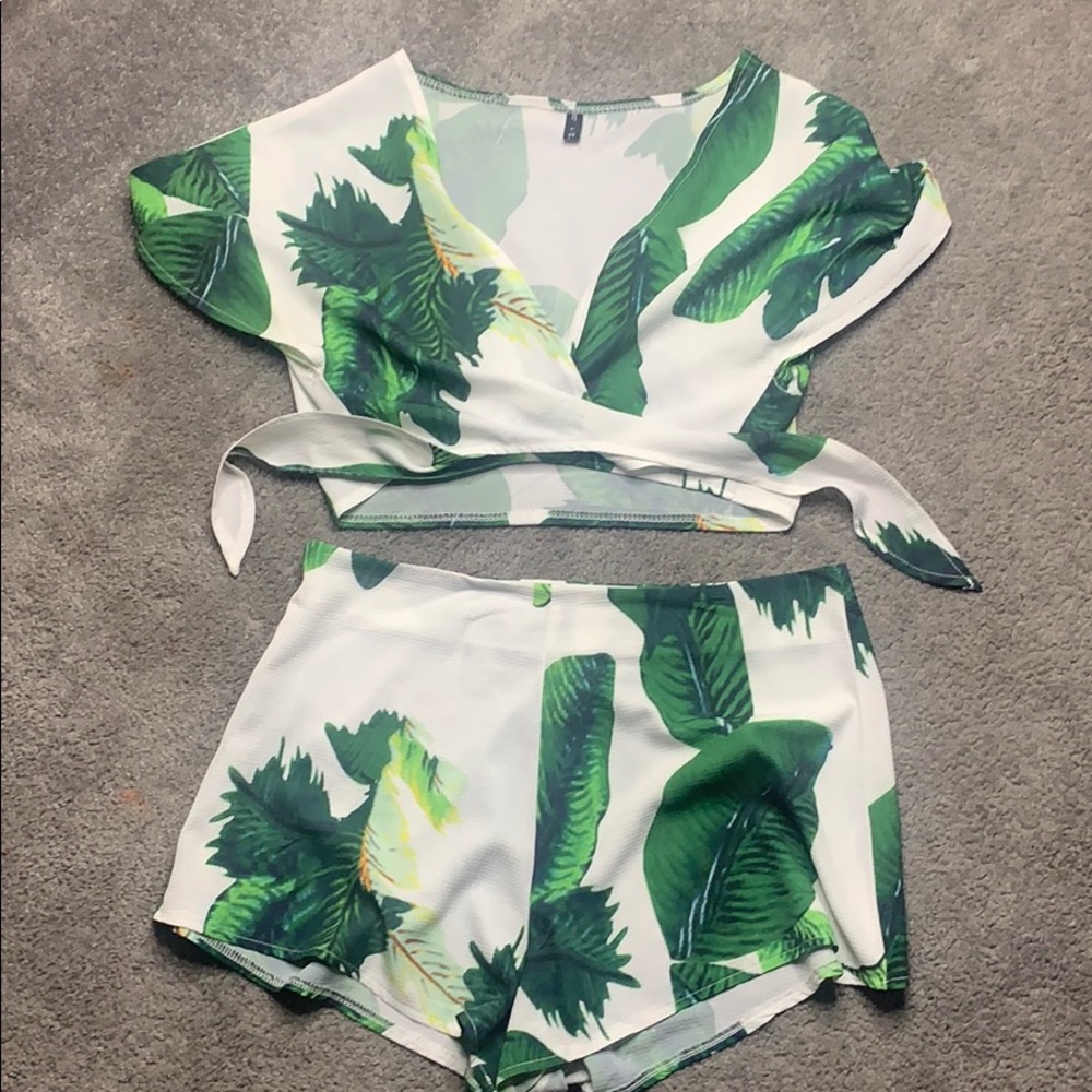 ZAFUL Two piece tropical set